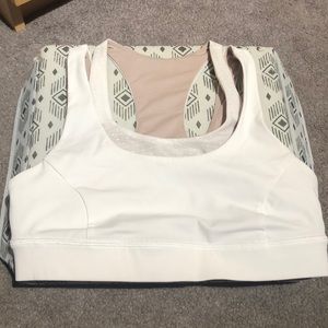 Lululemon White Sports Bra